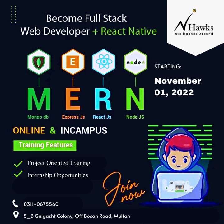 Full stack Web  Development (MERN Stack)